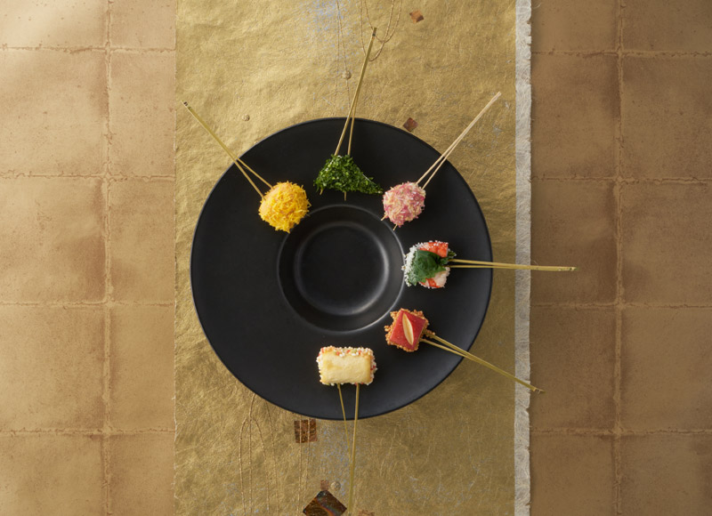 Specialty dish "Abura fondue"